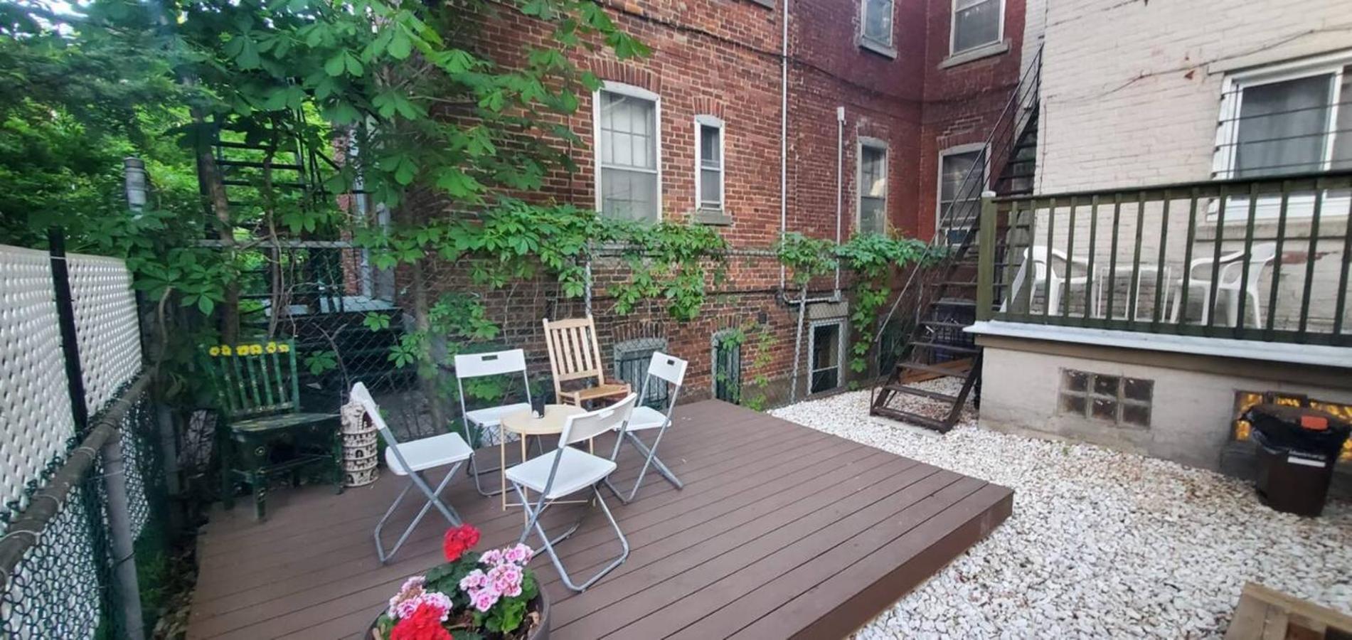 Heart Of Mtr For Memerable Experiance 2 Backyard 7Minmetro Fully Renovated & Equipped Montreal Exterior foto